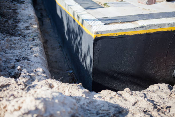 Professional Foundation Crack Repair technician working in Lakehurst, NJ